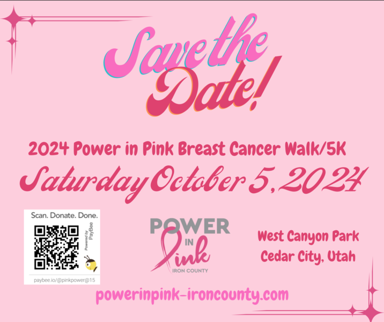 Power in Pink 2024 Breast Cancer Walk/5K Saturday October 5 2024